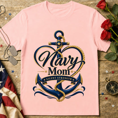 Navy Mom T‑Shirt