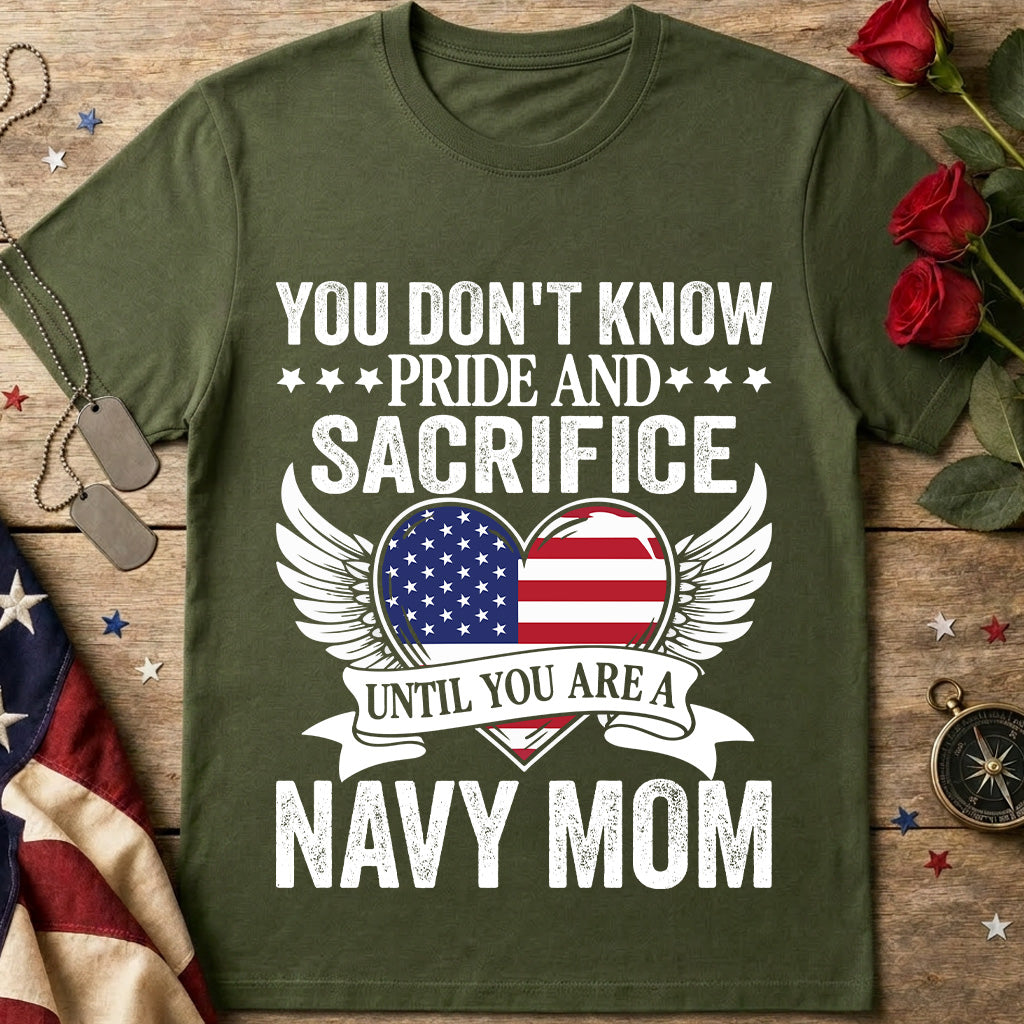 Navy Mom T-Shirt