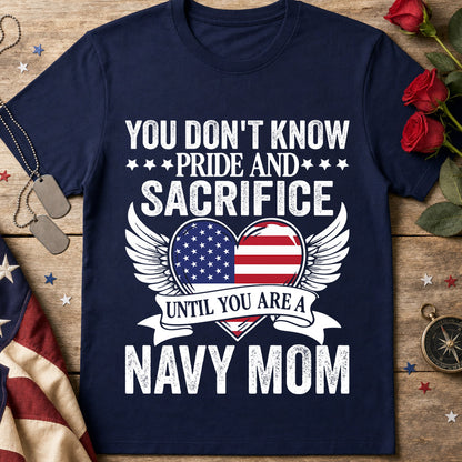 Navy Mom T-Shirt