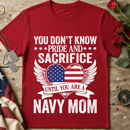 Navy Mom T-Shirt