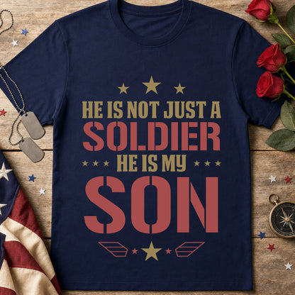 He Is My Son Soldier T-Shirt – Proud Military Parent Tee