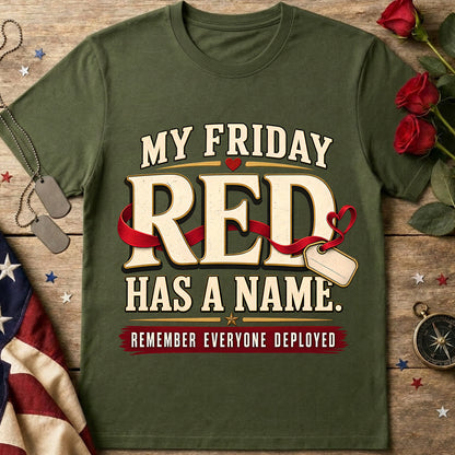 RED Friday Military Mom T-Shirt