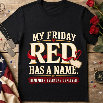 RED Friday Military Mom T-Shirt