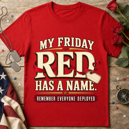 RED Friday Military Mom T-Shirt