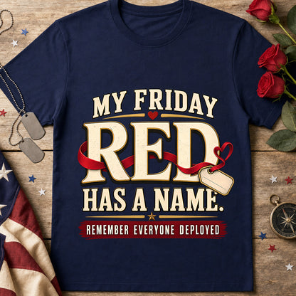 RED Friday Military Mom T-Shirt