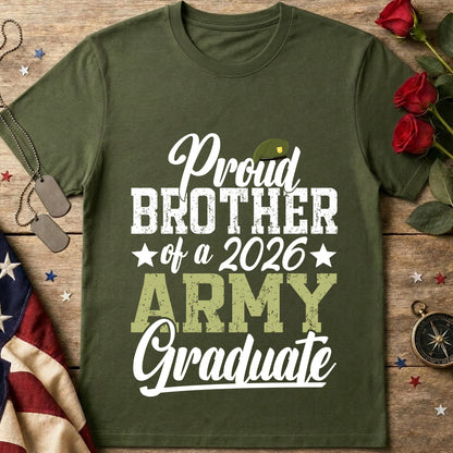 Proud Brother of a 2026 Army Graduate T-Shirt