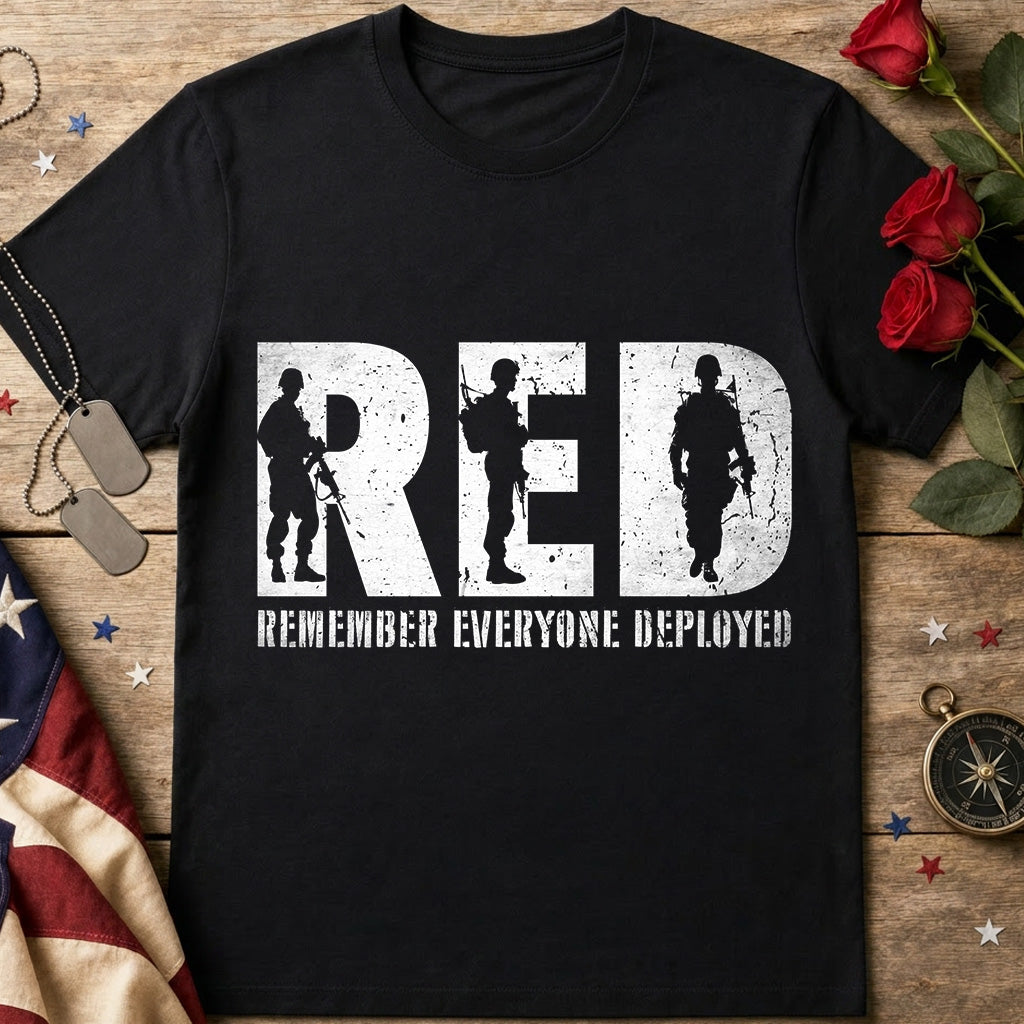 RED Remember Everyone Deployed T-Shirt