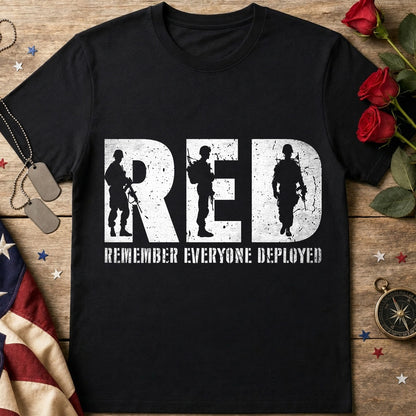RED Remember Everyone Deployed T-Shirt