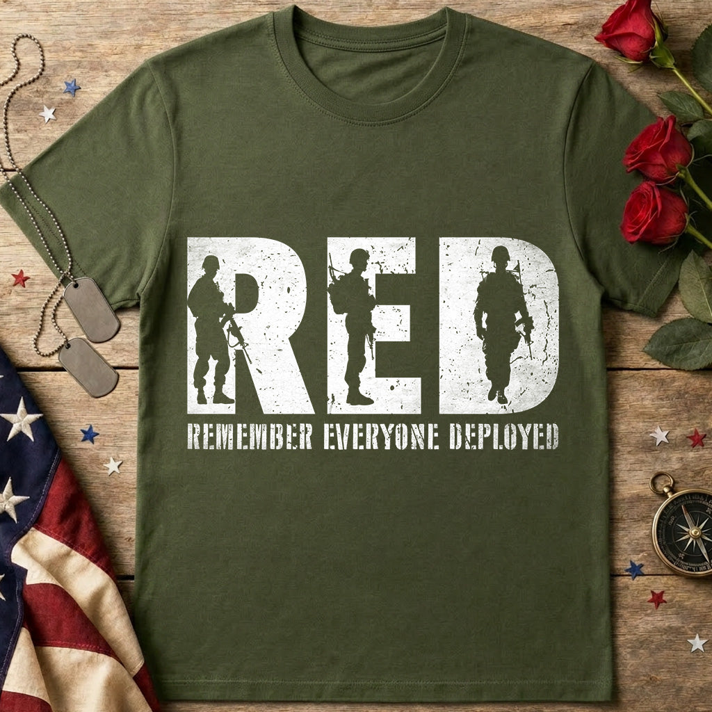 RED Remember Everyone Deployed T-Shirt