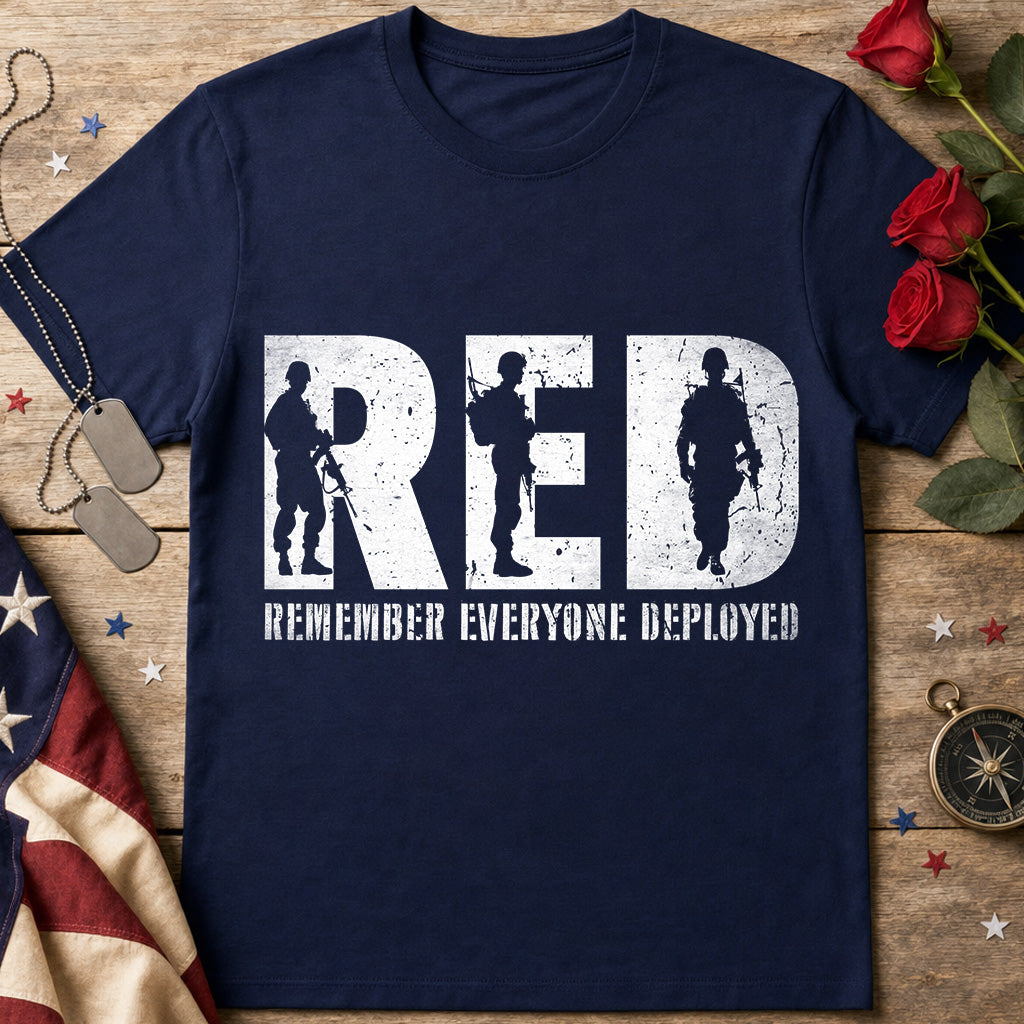 RED Remember Everyone Deployed T-Shirt