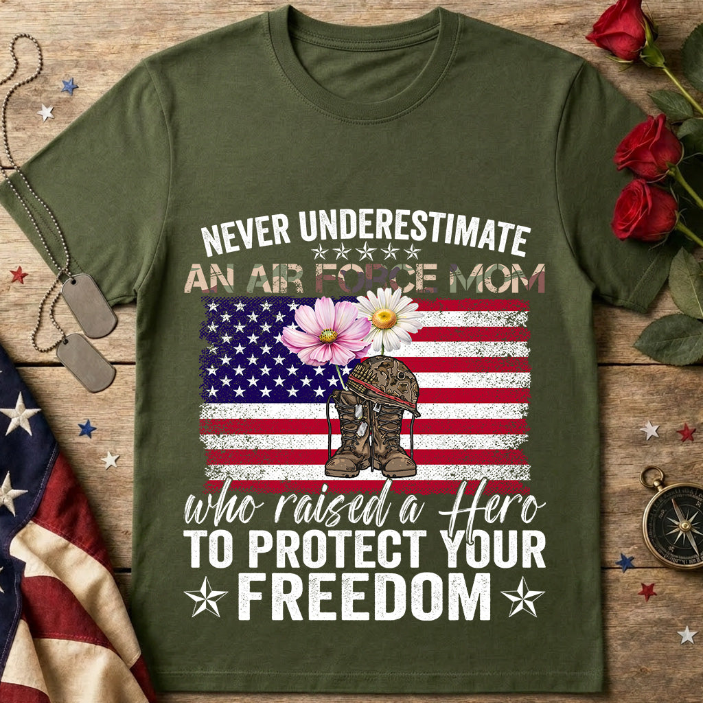 Proud Air Force Mom T-Shirt