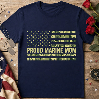 Proud Marine Mom T-Shirt