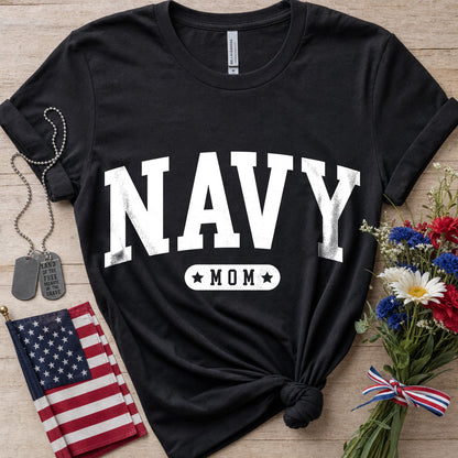 Navy Mom T-Shirt
