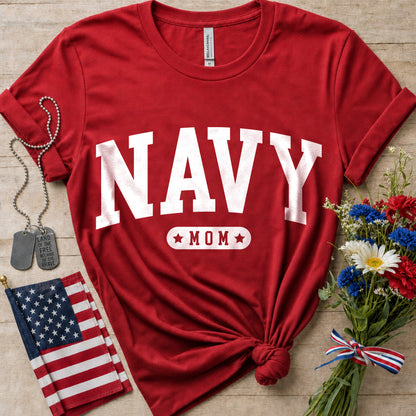 Navy Mom T-Shirt