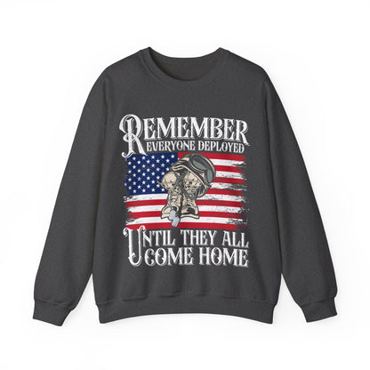 Remember Everyone Deployed Sweatshirt | RED Friday Support | Military Gift