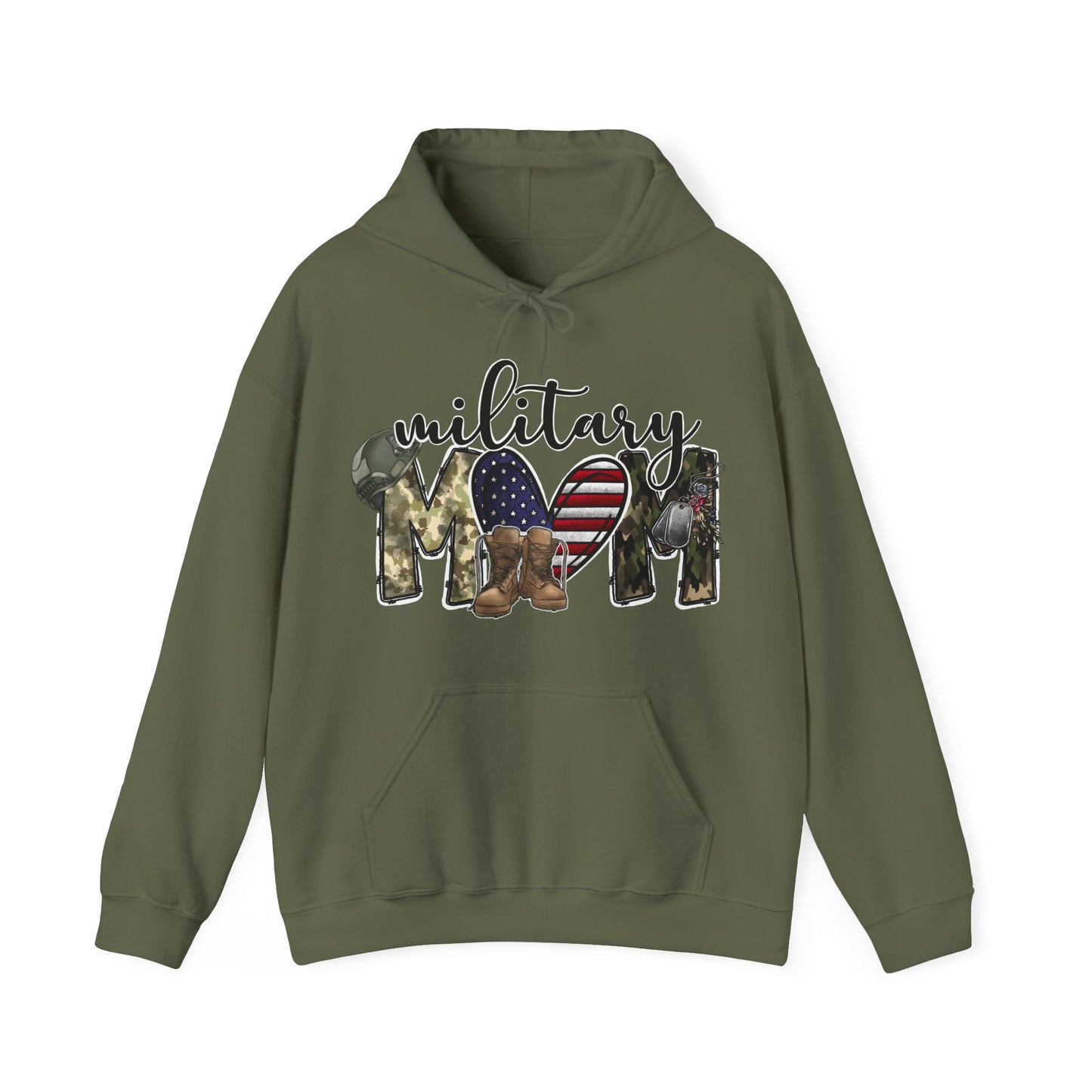 Proud Army Mom Hoodie | Military Mother Pride | Patriotic Gift