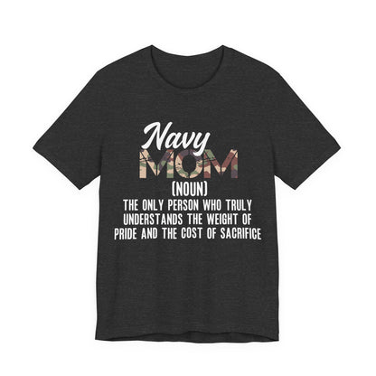 Navy Mom Definition T-Shirt – Military Pride Mom Tee