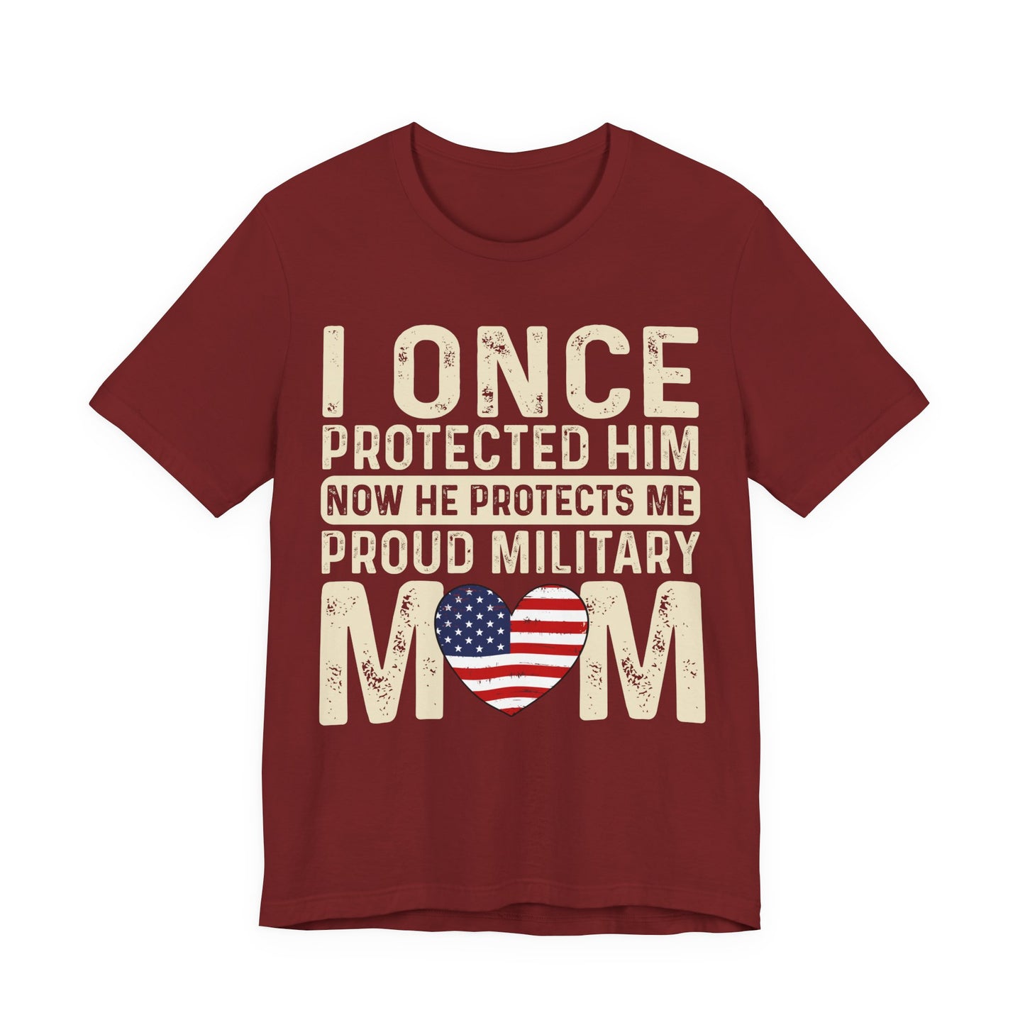 Proud Military Mom T‑Shirt