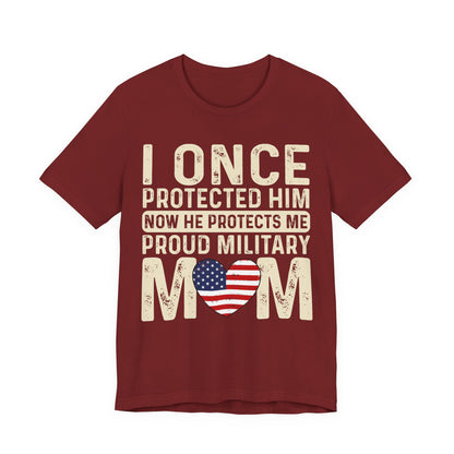 Proud Military Mom T‑Shirt