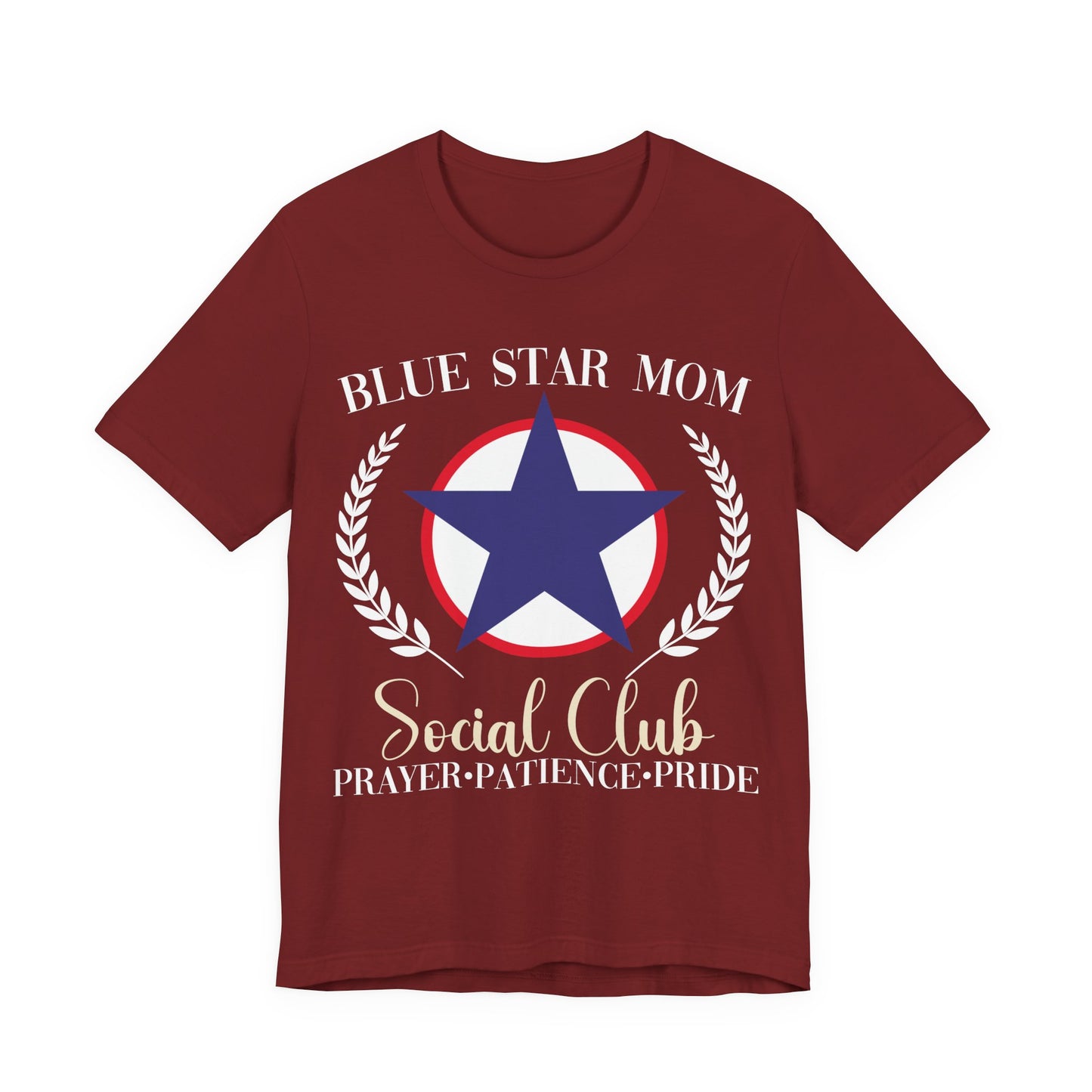 Blue Star Mom T-Shirt Military Mom