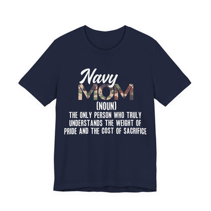 Navy Mom Definition T-Shirt – Military Pride Mom Tee