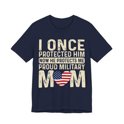 Proud Military Mom T‑Shirt