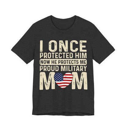 Proud Military Mom T‑Shirt