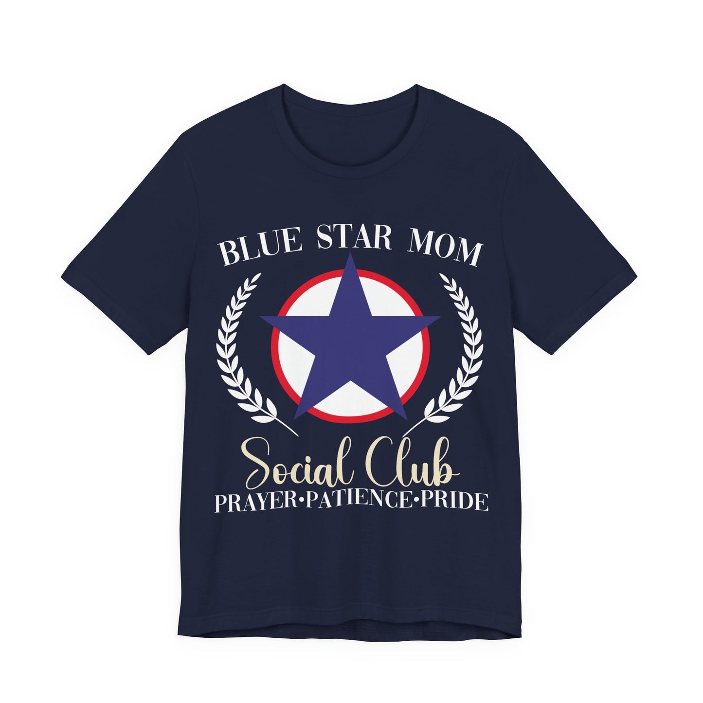 Blue Star Mom T-Shirt Military Mom