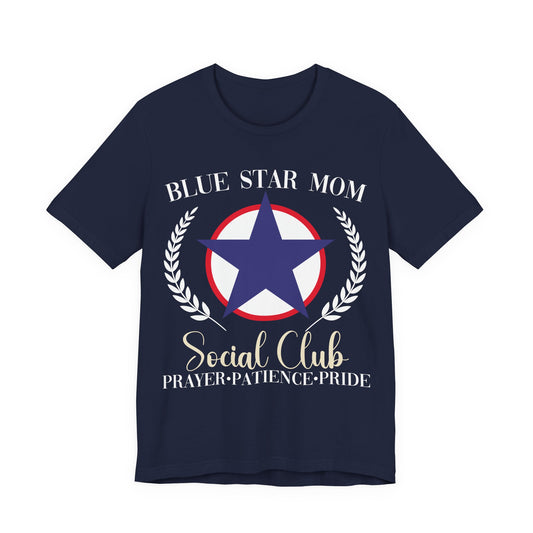 Blue Star Mom T-Shirt Military Mom
