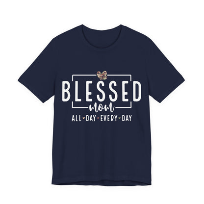 Blessed Military Mom T-Shirt