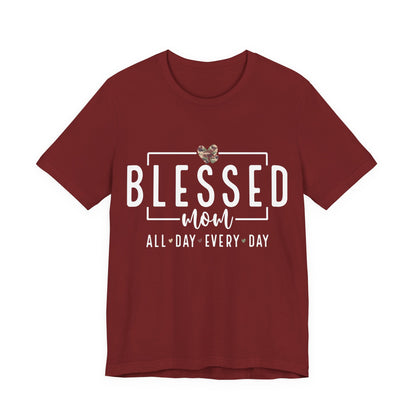 Blessed Military Mom T-Shirt