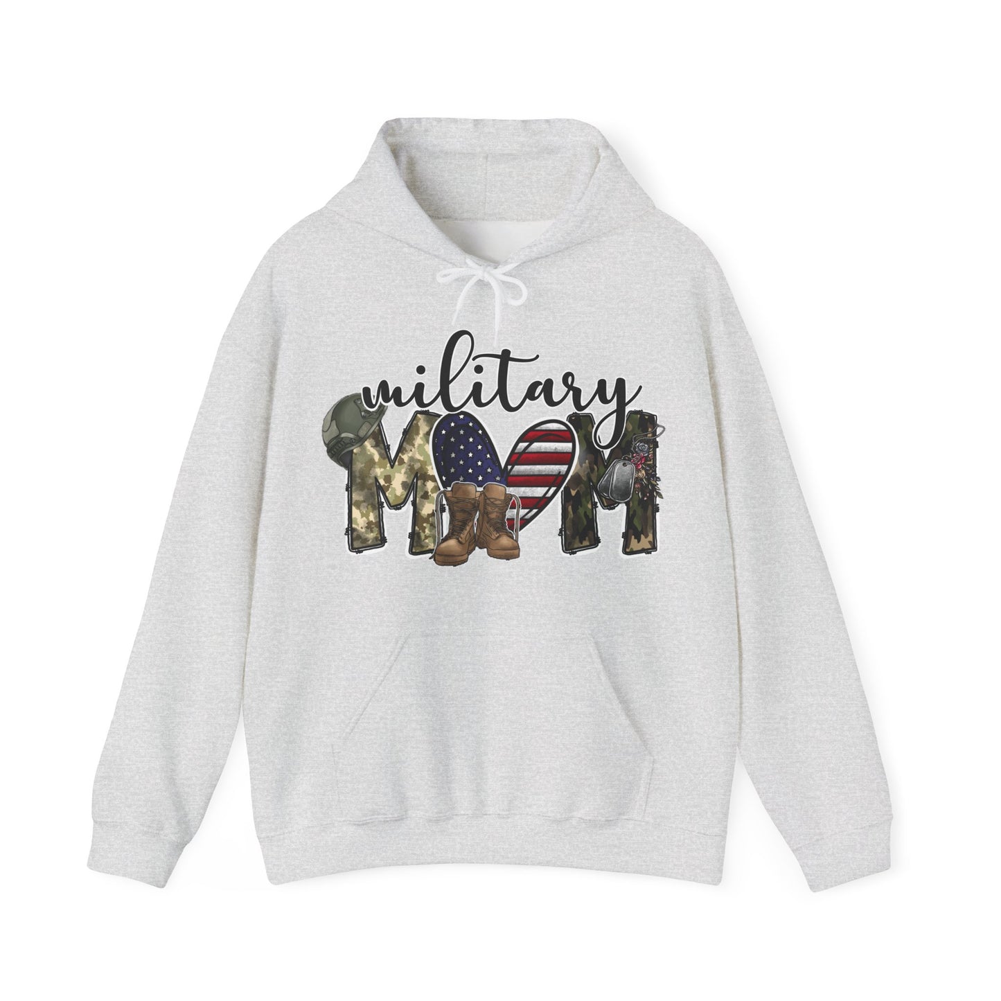 Proud Army Mom Hoodie | Military Mother Pride | Patriotic Gift