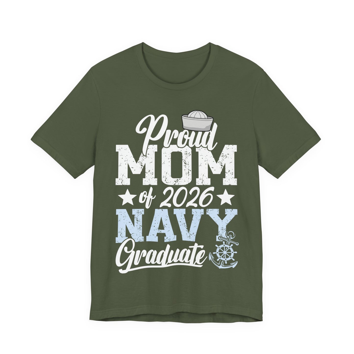 Proud Mom of 2026 Navy Graduate T-Shirt