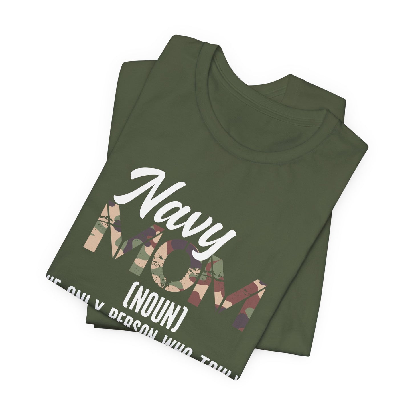 Navy Mom Definition T-Shirt – Military Pride Mom Tee