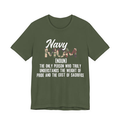 Navy Mom Definition T-Shirt – Military Pride Mom Tee