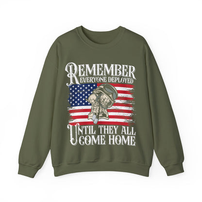 Remember Everyone Deployed Sweatshirt | RED Friday Support | Military Gift