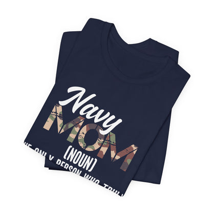 Navy Mom Definition T-Shirt – Military Pride Mom Tee