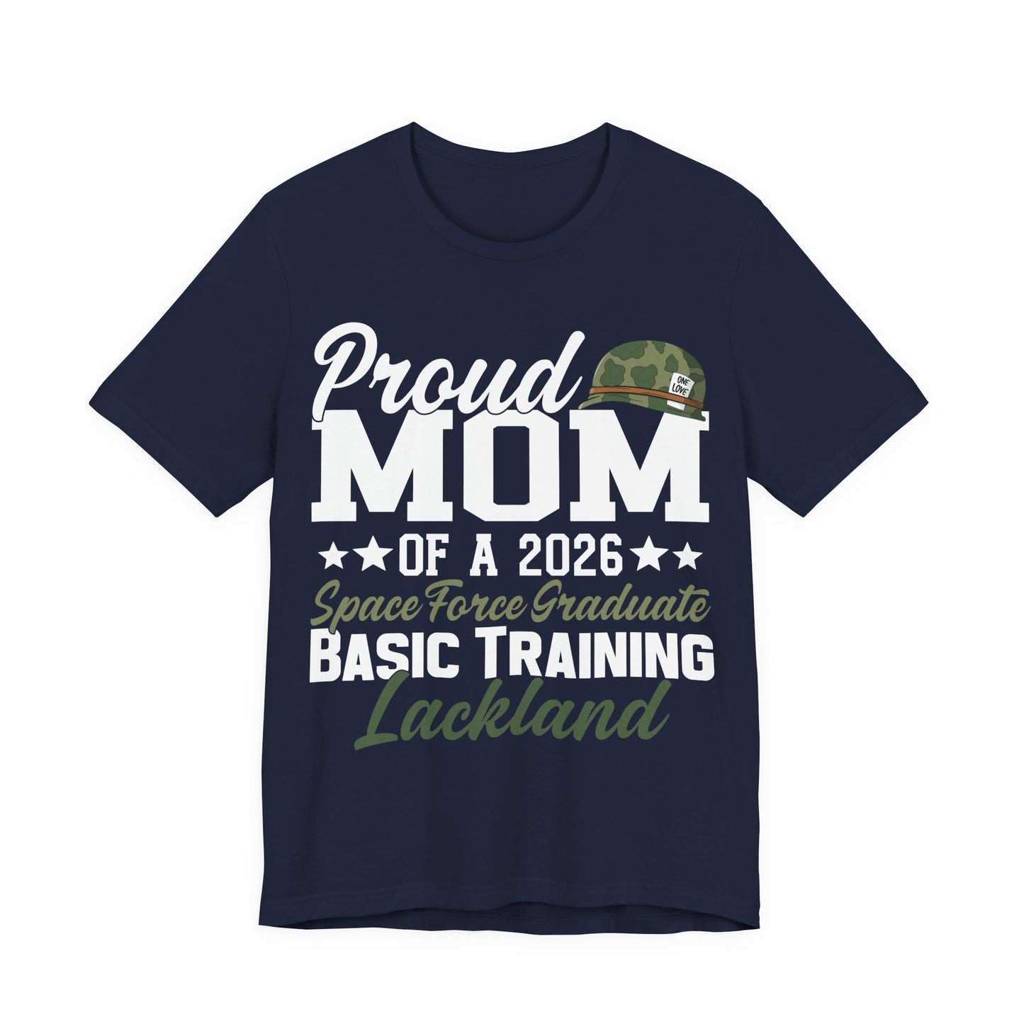 Space Force Mom Graduate T-Shirt — Military Mom Tee