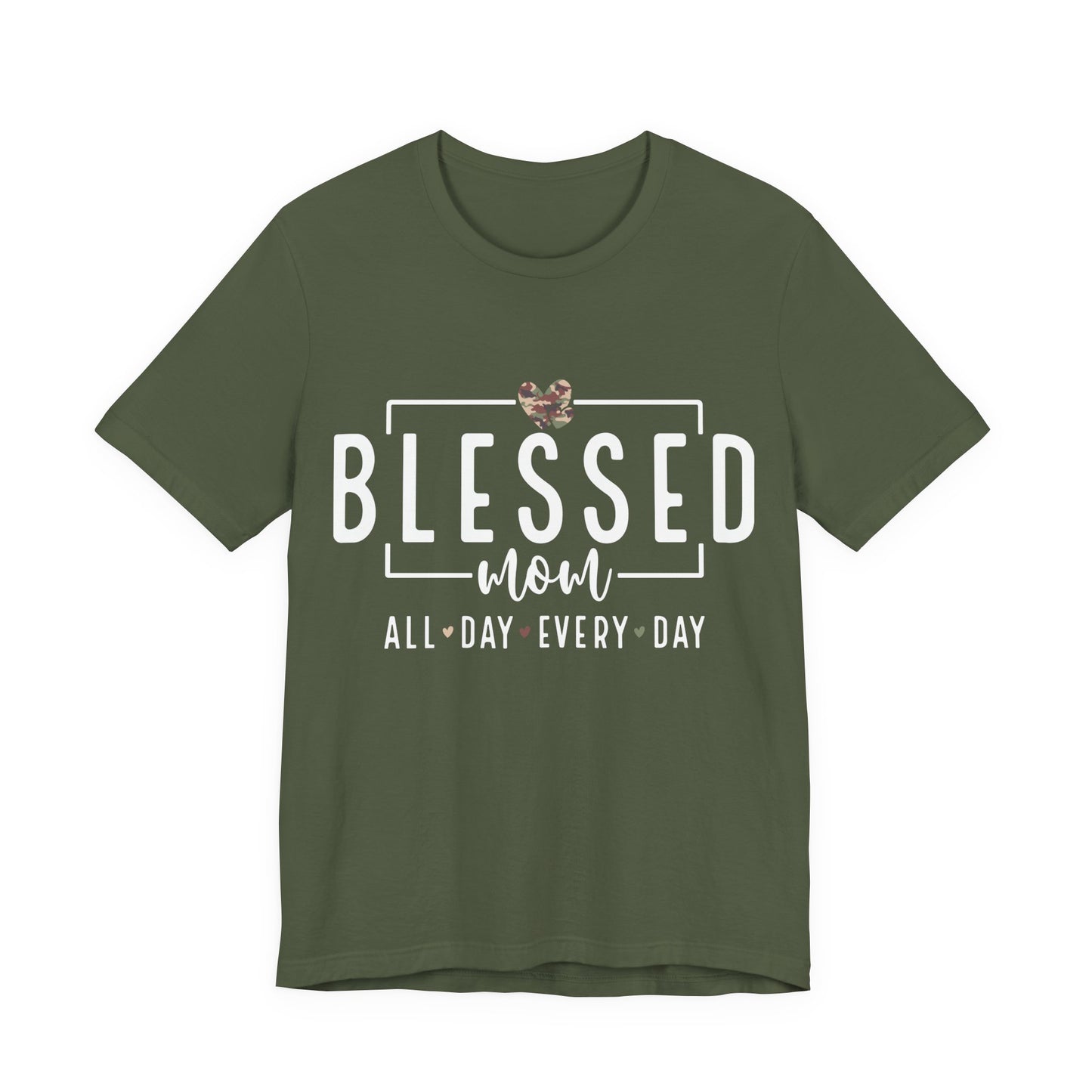 Blessed Military Mom T-Shirt