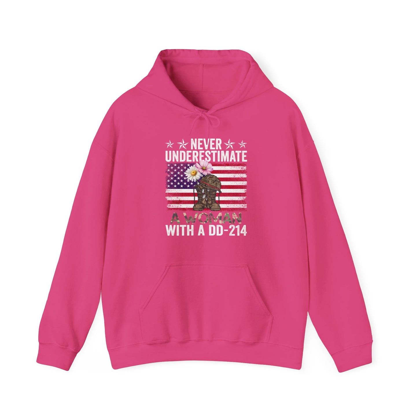 Veteran Hoodie For Women | Female Veteran Pride | Patriotic Military Gift