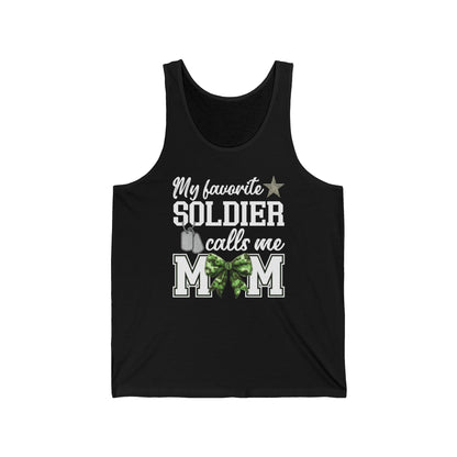 Army Mom Tank Top | Military Mom Pride Apparel | Patriotic Gift