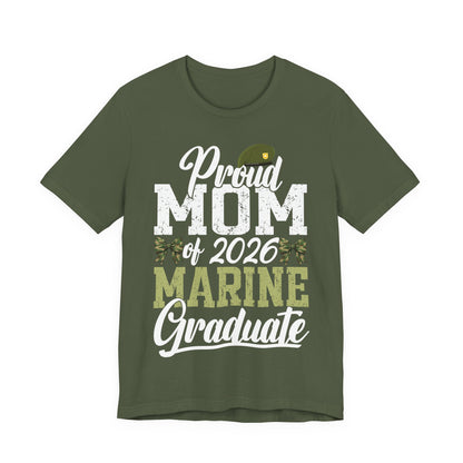 Proud Mom of 2026 Marine Graduate T-Shirt