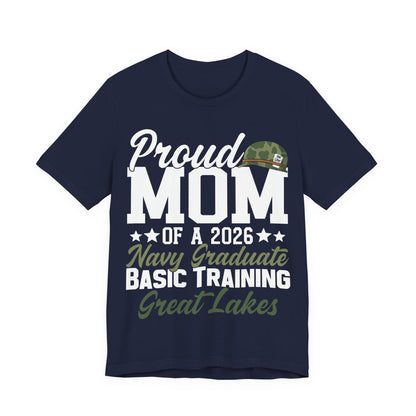 Proud Mom of a 2026 Navy Graduate T-Shirt