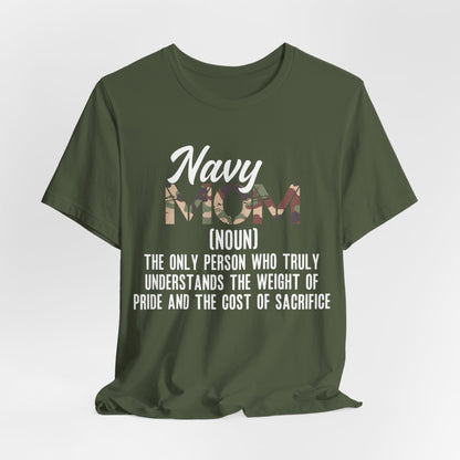 Navy Mom Definition T-Shirt – Military Pride Mom Tee