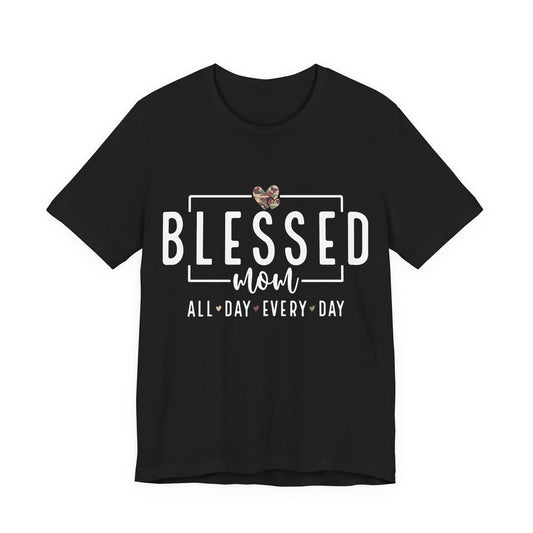 Blessed Military Mom T-Shirt